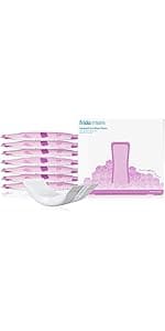 Frida Mom 11pc Postpartum Essentials Kit Gift Set, Hospital Bag Must Haves for New Mom, Includes 4 Disposable Postpartum Underwear, 4 Ice Maxi Pads, Perineal Healing Foam & 24 Pad Liners & Peri Bottle