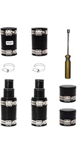 SunSplasher SP-212 (2) 2ft x 12ft Solar Heater Panels (48 sq. ft.) for Above Ground and Inground Pools