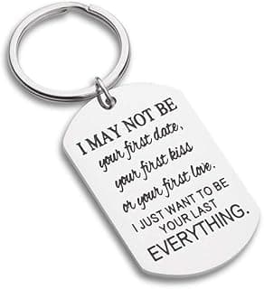 Valentines Day Gifts for Him Her, Couple Keychain Anniversary Birthday Gifts for Women Men Boyfriend Girlfriend Couples Gift Keyring for Women Men Valentines Birthday Wedding Gifts for Husband Wife