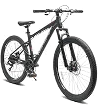 Mountain Bike 24/26/27.5 Inch,Full Suspension, 21-Speed Disc Brake,Carbon Steel Adult Sport Bicycle for Mens Womens