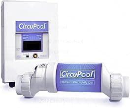 CircuPool® Universal25 Saltwater Chlorinator - Complete System with 25k-Gallon Max Titanium Cell & 4 Year Warranty