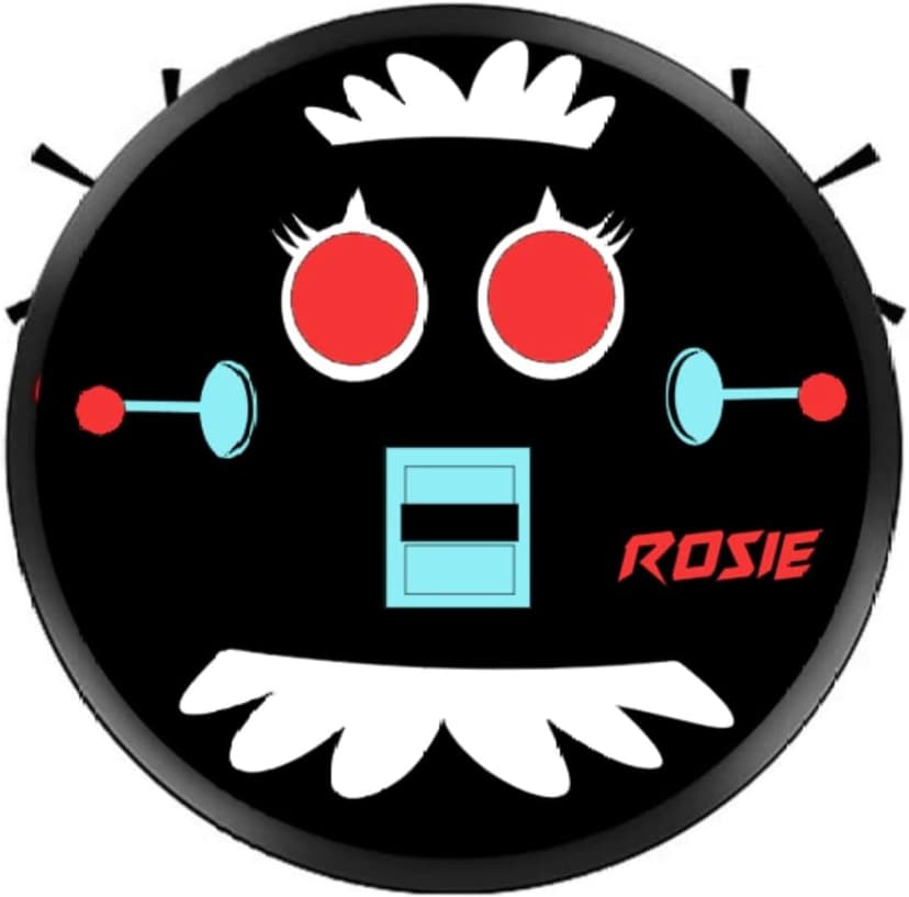 The Origiona Rosie The Robot Decals for Robot Vacuum