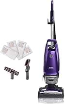 Kenmore BU4018 Intuition Bagged Upright Vacuum Lift-Up Carpet Cleaner 2-Motor Power Suction with HEPA Filter,3-in-1 Combination, Upholstery Tool for Hardwood Floor, Pet Hair, Purple