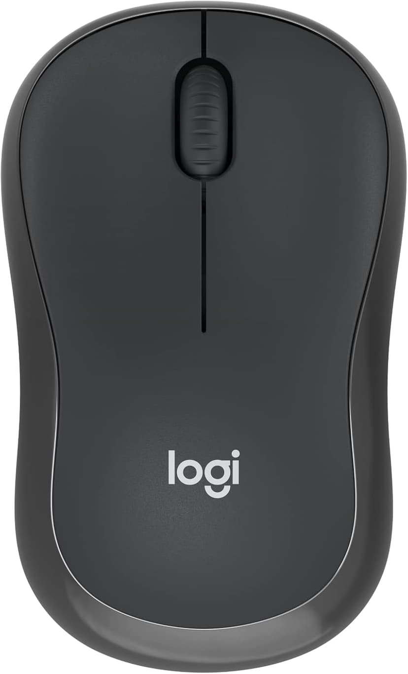 Logitech M240 Silent Bluetooth Mouse, Wireless, Compact, Portable, Smooth Tracking, 18-Month Battery, for Windows, macOS, ChromeOS, Compatible with PC, Mac, Laptop, Tablets - Graphite