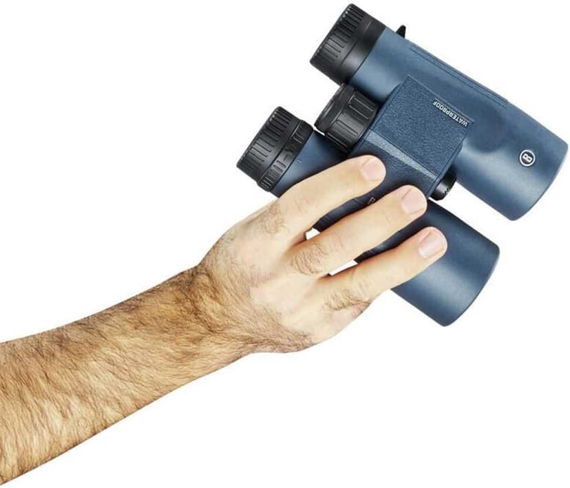 Bushnell H2O 8x42mm Binoculars, Waterproof and Fogproof Binoculars for Boating, Hiking, and Camping, Multi Blue