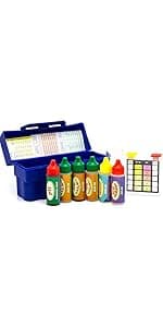 WWD POOL Swimming Pool Spa Water Chemical Test Kit for Chlorine and Ph Test (2 Way Test Kit)