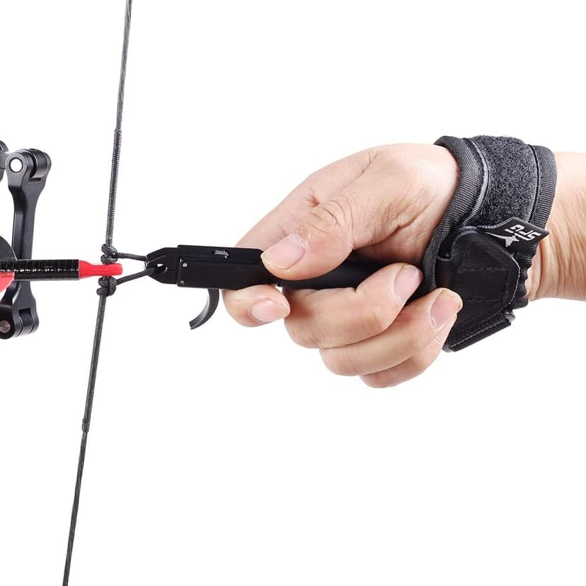 Archery Bow Release for Compound Bow Youth Bow Trigger 360° Adjustable Wrist Release Aids for Adults Hunting Shooting Accessories