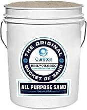 40 lbs Bucket of All Purpose Sand Covers .5 cu ft Area Landscaping, Pathways, driveways, Drainage, patios, planters, Gardens, playgrounds, Sandbox, Courts, top Dressing
