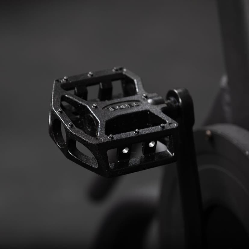 Titan Fitness Fan Bike, Indoor/Outdoor Cycling Exercise Bike with LCD Screen, Stationary Bike for Home Gym, Exercise and Cardio Workout Equipment, Black, 111 LB