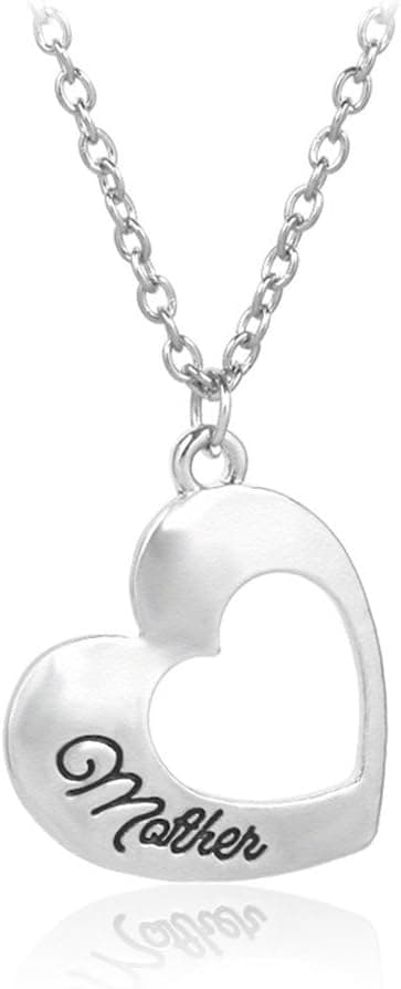 ShiQiao Spl Gift for Daughter Mom Matching Heart Pendant Jewelry Mother Daughter Necklace Mothers Day Gifts for Mom Birthday Gifts