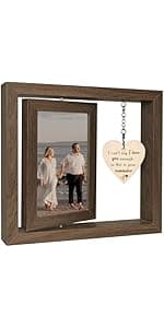 A Grandchild is Someone Who Reaches for Your Hands but Touches Your Heart Picture Frame First Time Grandparents Gifts, Display Two 4x6 Inch