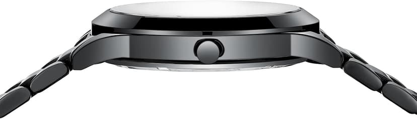 NIBOSI Men Watches Analog Quartz Stainless Steel Black Watches for Men Waterproof Business Classic Watch Fashion Minimalist Ultra Thin Wrist Watch for Work and Casual Wear