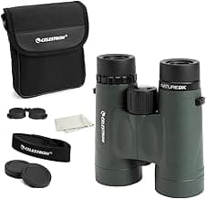 Celestron - Nature DX 8x42 Binoculars – Ideal for Birding and Outdoors – 42mm Objective Lenses – Wide 7.4° Field of View – BaK-4 Prisms – Fully Multi-Coated – Waterproof and Fogproof