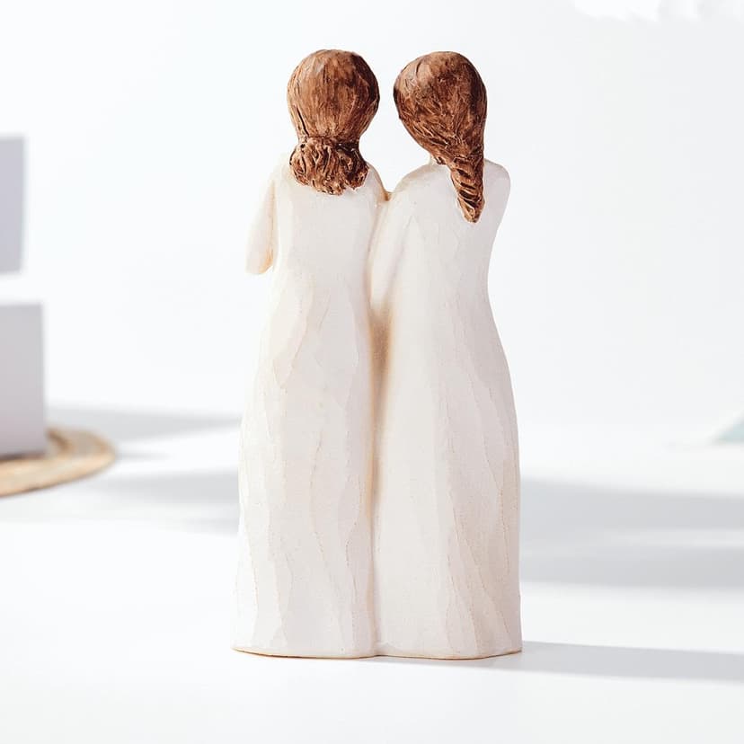 Sister Gifts for Women,4.90” Sister Gifts Figurine for Best Friend,Sister Birthday Gifts,Sisters Gifts from Sister,Women Gifts for Sister and Best Friend on Birthday and Sisters' Day