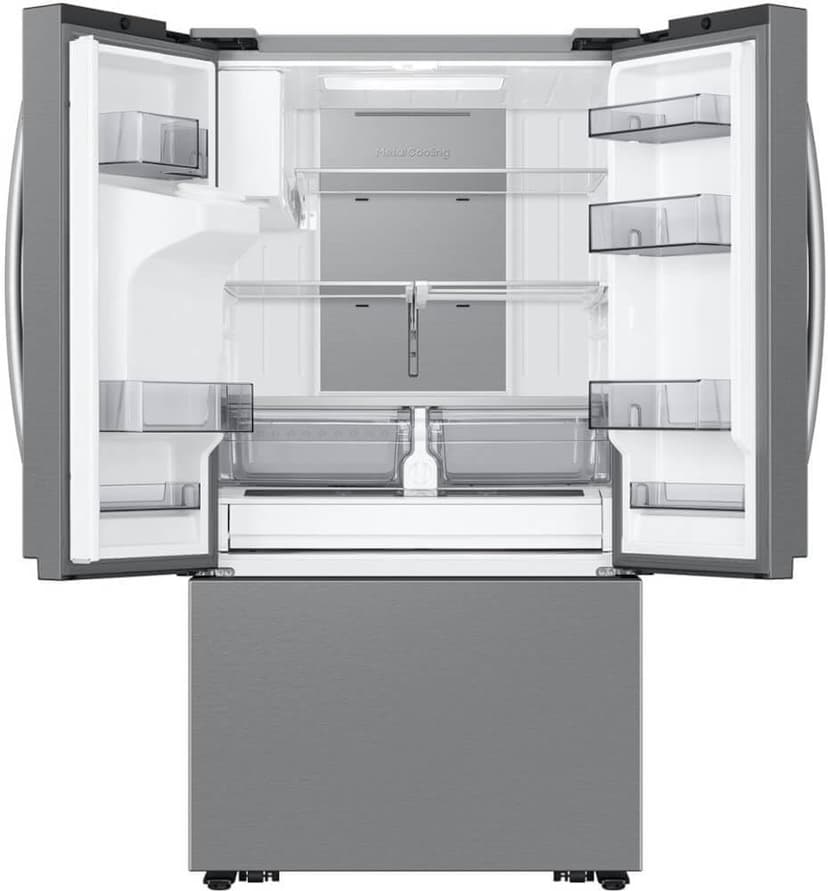 Samsung 31 cu. ft. Mega Capacity 3-Door French Door Refrigerator with Four Types of Ice, Stainless Steel, RF32CG5400SRAA