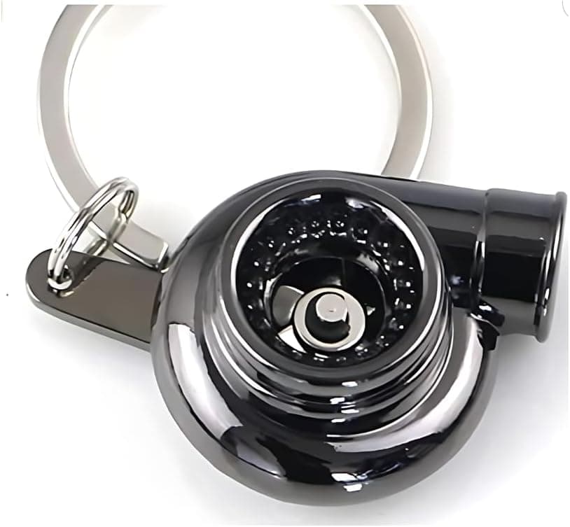 5pc Car Lovers Key Chain Set - Manual Gear Shifter | Wheel Rim | Spanner | Turbo | Brake Disc Keychain | Auto Enthusiast Gift Set | Car Truck Bike | Parts Keyring B0BZ8L2BS2