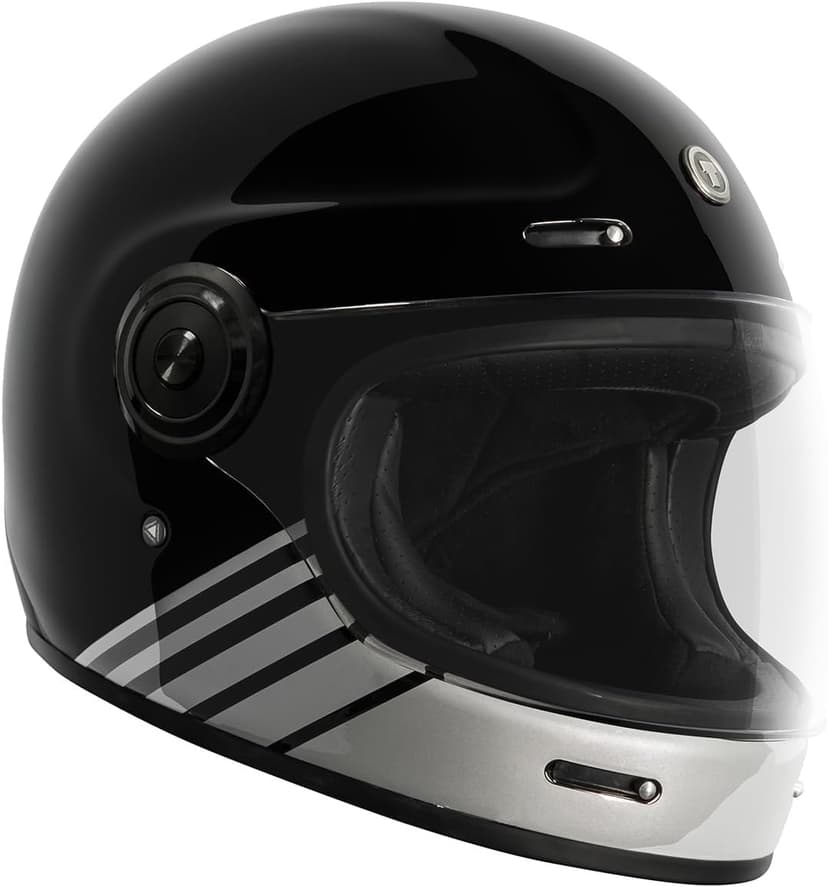 TORC T1/Newport Fiberglass Full Face Motorcycle Helmet DOT & ECE Approved