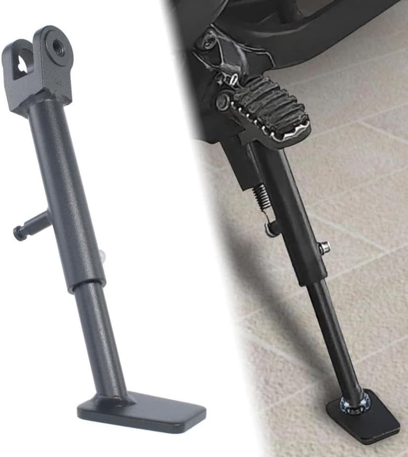 Adjustable Motorcycle Kickstand Side Stand Foot Parking Bracket Compatible with 1000cc Sport Bikes 2008-2025 Models
