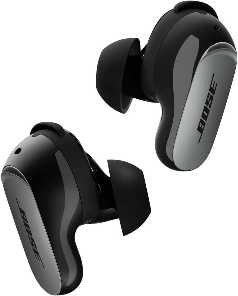 Bose New QuietComfort Ultra Earbuds (2nd Gen) - Wireless Noise Cancelling Earbuds with Mic, Immersive Audio, USB-C Charging, Up to 6 Hours Battery, IPX4 Rating, Black