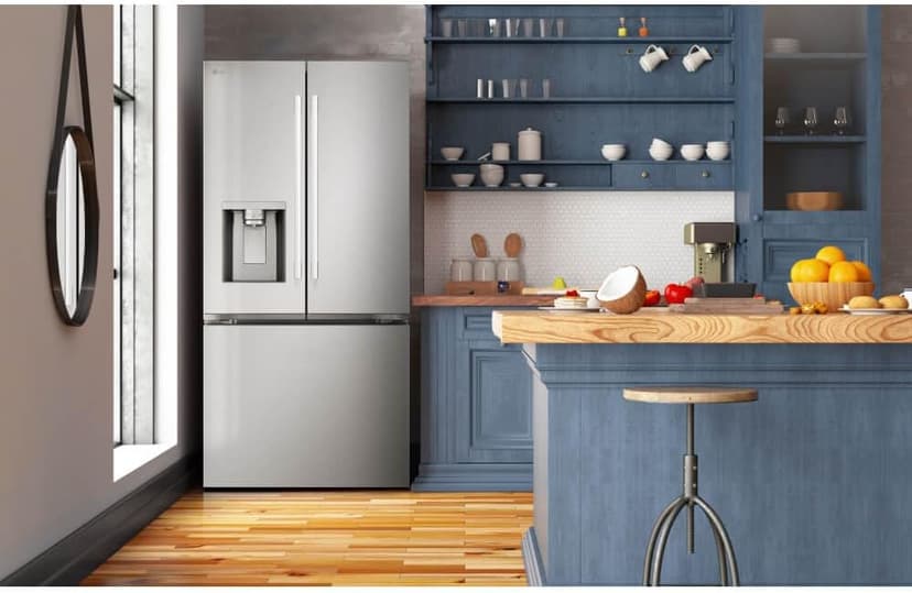 LG LF25H6330S 24.5 cu ft French Door Refrigerator – External Water & Ice Dispenser, White