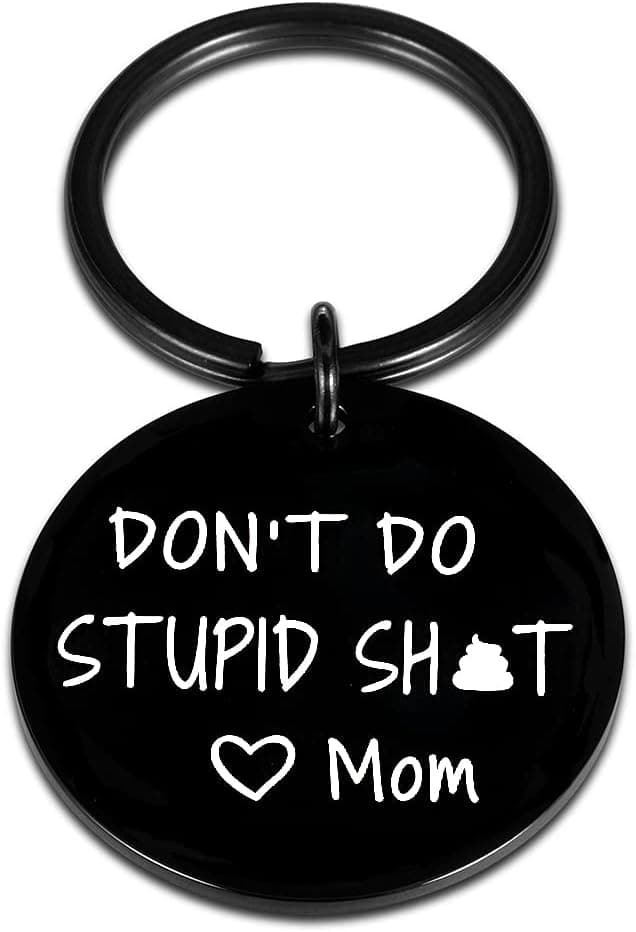 AMBREGRISSUN Teen Boys Girls Gifts - Funny Gag Gifts Keychain for Teenage Boys Girls Christmas Stocking Stuffers for Teens