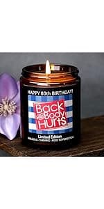 60TH Birthday Gifts for Women Men, Happy 60th Birthday Decorations for Women Men, 60th Gift Ideas, 60 Year Old Gifts for Him Her Mom Dad Wife Husband Friends Sister