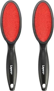 Layers 2 Pack Lint Remover 2 Sided Lint Brush, Magic Travel Brush, Clothes Lint Roller…