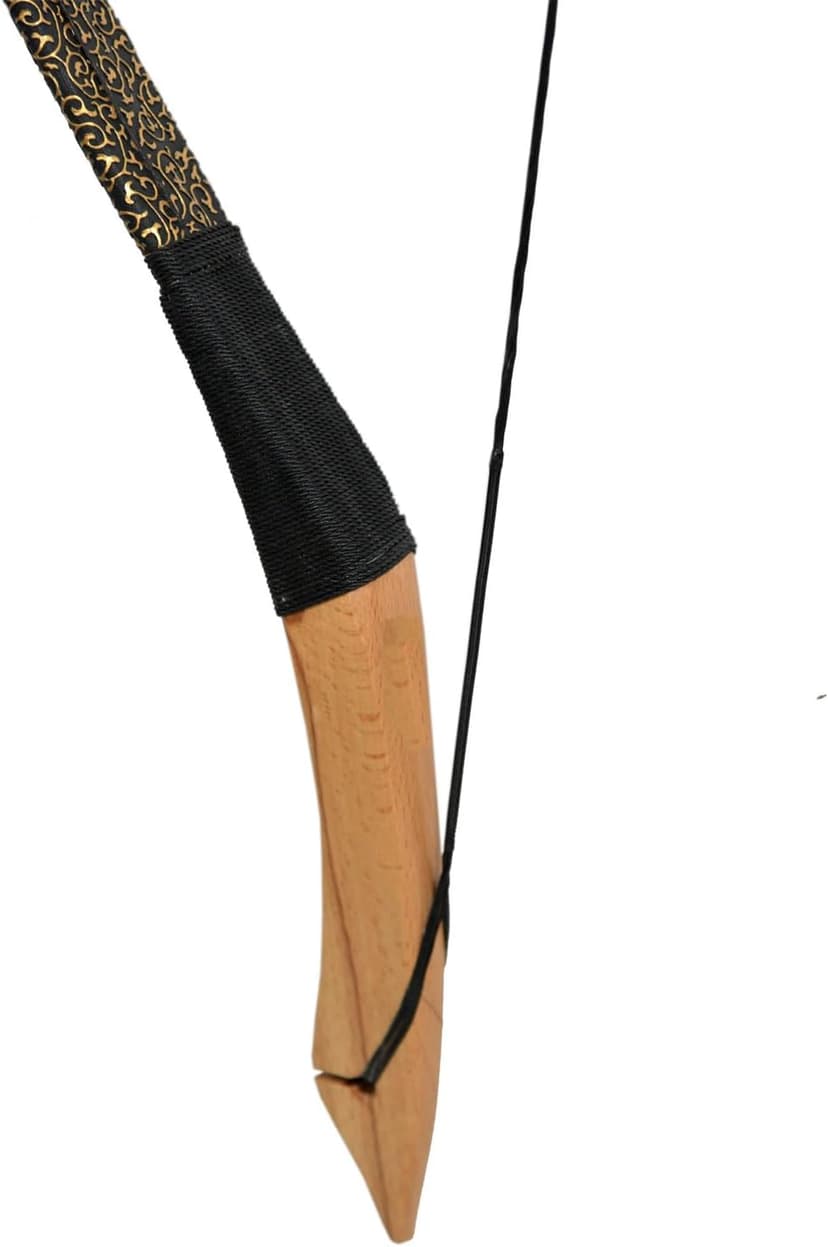54'' Traditional Recurve Bow Horsebow Archery Hunting Handmade Longbow 20-50 lbs