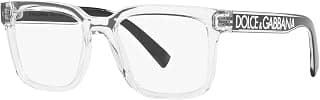 Dolce&Gabbana Dolce & Gabbana DG 5101 3133 Crystal Plastic Square Eyeglasses 52mm