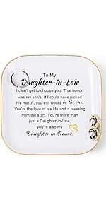Sister Gifts Jewelry Dish Trinket Tray - No Matter Where...No Matter What...You Will Always Have Me, Birthday Valentines Mother's Day Christmas Gifts for Sisters from Sister