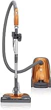Kenmore 81214 200 Series Pet Friendly Lightweight Bagged Canister Vacuum with HEPA, 2 Motor System, and 3 Cleaning Tools-Orange