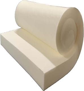 GoTo Foam 1" Height x 24" Width x 72" Length 44ILD (Firm) Upholstery Cushion Made in USA