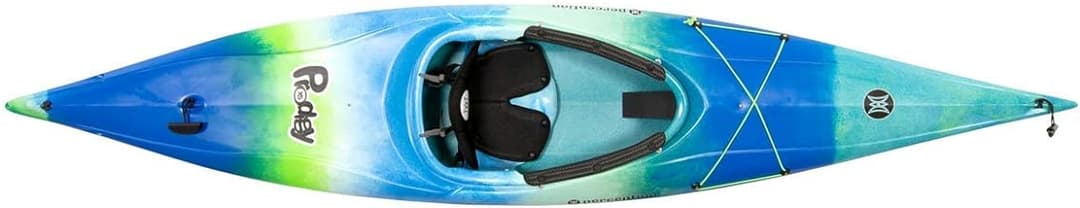 Perception Prodigy XS | Sit Inside Kayak For Kids and Petite Paddlers | Recreational Kayak for All Day Fun