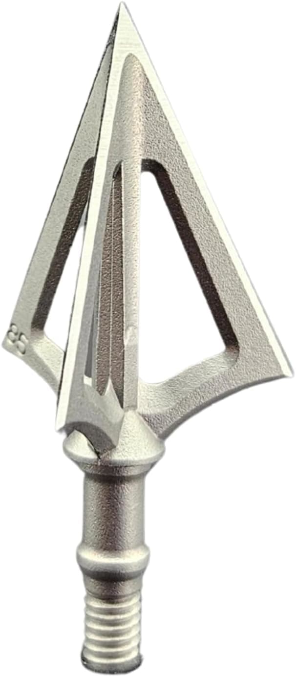 G5 Montec Fixed 3-Blade Broadheads | 3-Pack | 85/100/125 Grains | Razor Sharp 1-Piece Construction | Screw in | Compound & Recurve Compatible
