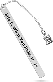 Baker Gift Bookmark for Baking Lover, Culinary Student, Pastry Chef - Bake Gifts for Women, Culinary School Graduation B0C9PFFTXP