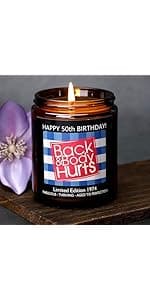 40th Birthday Gifts Women Men, 40th Birthday Decorations for Women Men, Funny 40th Birthday Candle Gifts for Her Him Mom Dad Husband Wife Best Friends Sister, 1984 40 Year Old Gift Ideas