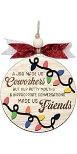 Heartfelt teacher Christmas ornament. A thoughtful thank you gift for teachers that shines with appreciation. Ready to hang. Teacher Christmas Ornaments – Best Merry for Teachers (B48) B0D9GZF921