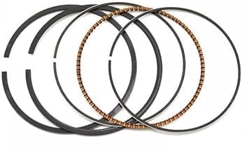 Motorcycle Engine Piston Rings Kit 76mm STD Bore Size Compatible With 1000cc Sportbike Models 2008 To 2016(1 Set 76mm)