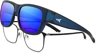 KastKing Chariton Fit-Over Polarized Wrap Around Over Sunglasses for Men and Women, Ideal for Driving Fishing Cycling Running