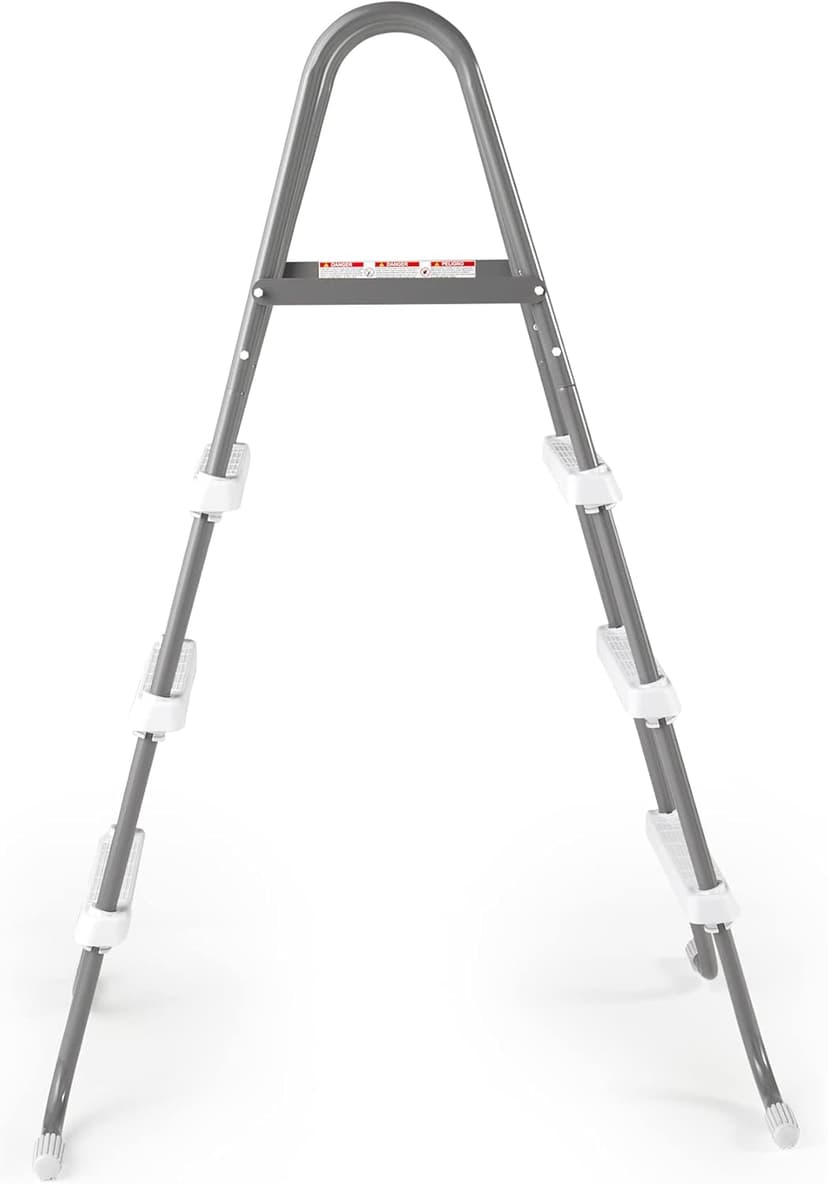 Intex Above Ground Steel Frame Swimming Pool Ladder for 42-in. Wall Height Pools