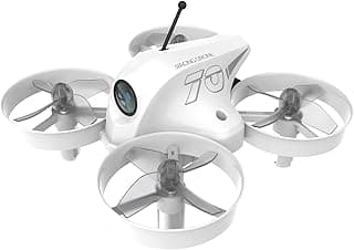 APEX VR70 FPV Drone, Single drone, No Remote,Super-Wide 120° FPV,Low-Latency 5.8G Transmission, Drop-resistant,WHITE，Only compatible with APEX remote control