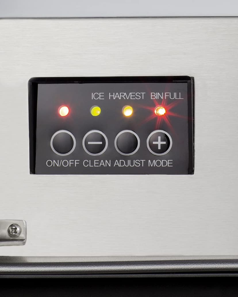 Summit 15" Clear Ice Maker, 50 lb. Production Capacity, Energy Star, ADA Compliant, Panel Ready*- BIM44GCSSIFADA *Panel Not Included