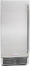 Blaze 15-Inch Outdoor Rated Ice Maker with Gravity Drain – Stainless Steel Machine Produces 50 Lbs. of Ice Daily with 25 Lb. Storage