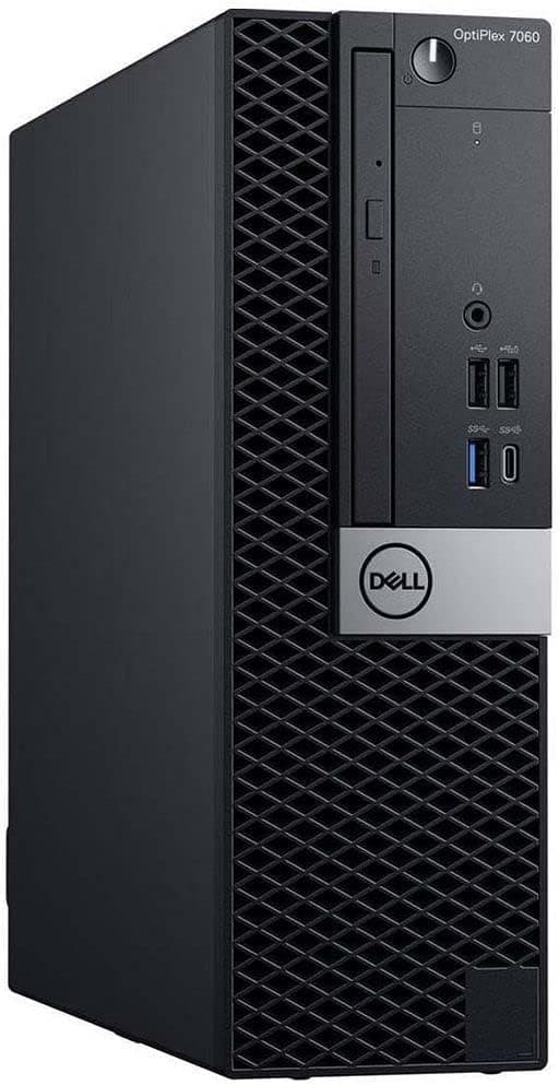 DELL Optiplex 7060 SFF Desktop Computer PC | Intel 8th Gen i7-8700 (6 Core) | 32GB DDR4 Ram 512GB NVMe M.2 SSD | Built-in WiFi & Bluetooth | Windows 11 Pro | Wireless Keyboard & Mouse(Renewed)