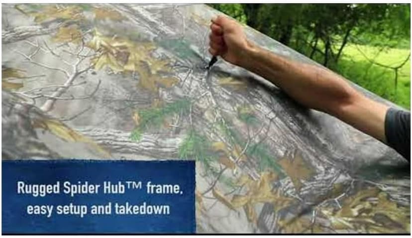 Ameristep Care Taker Ground Blind, Mossy Oak Break Up Country, Model: None