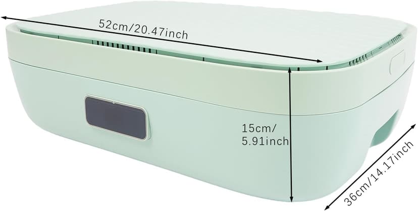 Folding Household Clothes Dryer, 330L 850W Portable Mini Electric Wardrobe Clothing Drying Machine for Travel, RV, Home and Apartment