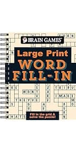 Brain Games - Large Print Bible Word Search: The Words of Jesus (Brain Games - Bible)