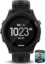 Garmin 010-N1746-00 Forerunner 935 GPS Watch, Multisport, Altimeter, Battery, Black (Renewed) Bundle with 2 YR CPS Enhanced Protection Pack