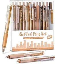 Four Candies 0.7mm Mechanical Pencil Set with Case - 4PCS Metal Mechanical Pencils, 8 Tubes HB #2 Lead Refills, 3PCS 4B Erasers and 9PCS Eraser Refills, Lead Mechanical Pencils for Writing & Drawing