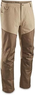 Guide Gear Men's Upland Brush Pants, Hunting, Tactical, Hiking, Natural, Size M